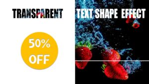 How to create Transparent Text Shape Effect in Microsoft Powerpoint